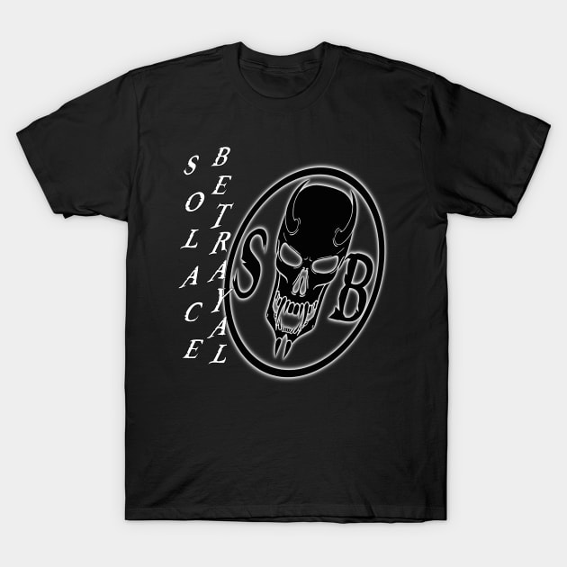 SB Slanted Logo T-Shirt by SolaceBetrayal